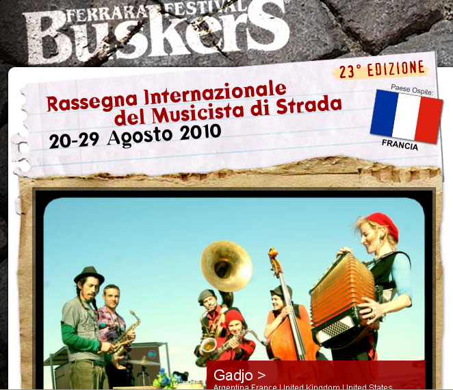 Buskersfestival 2010