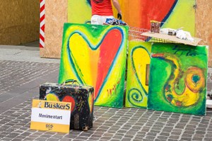 L'arte dei bambini al Buskers Festival è ecologia e solidarietà
